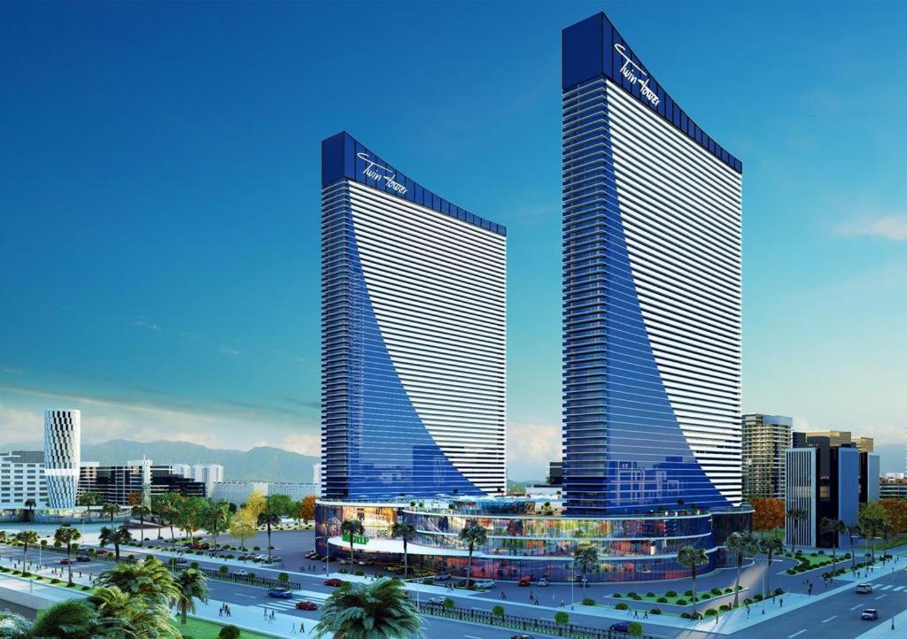 Апартаменты С Видом На Море Twin Towers Batumi, Orbi City Exteriér fotografie